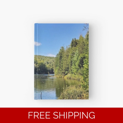 Le Studio Hardcover Journal Lake Perry Green A